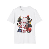 Horror Icons Collage Freddy Jason Chucky Michael Pennywise Unisex Softstyle T-Shirt