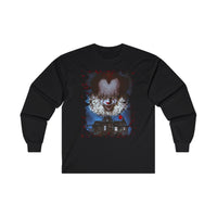 IT Pennywise 2 sided Unisex Ultra Cotton Long Sleeve Tee