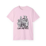 I Like Bad Boys Horror icon Unisex Ultra Cotton Tee