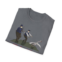 Hot Fuzz "It's just the one swan actually" Unisex Softstyle T-Shirt