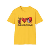 Peace Love Pennywise Unisex Softstyle T-Shirt