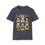 Horror Movie Mugshot Collage Unisex Softstyle T-Shirt