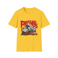 Horror Movie "Friends" Slumber Party Unisex Softstyle T-Shirt