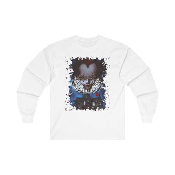 IT Pennywise 2 sided Unisex Ultra Cotton Long Sleeve Tee