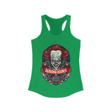 The Dancing Clown Pennywise Women's Ideal Racerback Tank