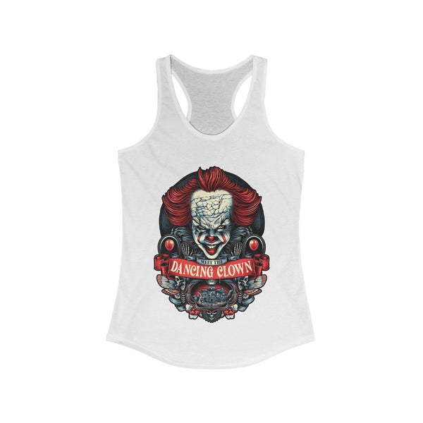 The Dancing Clown Pennywise Women's Ideal Racerback Tank