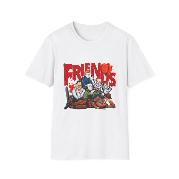 Horror Movie "Friends" Slumber Party Unisex Softstyle T-Shirt