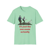 Hot Fuzz "It's just the one swan actually" Unisex Softstyle T-Shirt