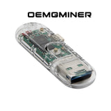 New NerdMiner V2 Dongle USB 70-75KH 1W T-Display S3 Bitcoin Solo Lottery Miner Win 6.25 BTC with Low Power Consumption - WiFi Connection, and USB-A Power (USB-73KH/s)