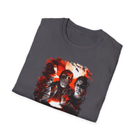 Want Some Candy? Halloween horror Unisex Softstyle T-Shirt