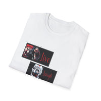 Terrifier Art the Clown Live Laugh Love Unisex Softstyle T-Shirt