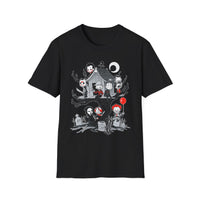 Horror Movie Kids Treehouse Unisex Softstyle T-Shirt