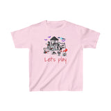 Let's Play - Horror Movie Kids Heavy Cotton Tee