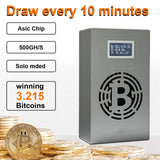 Generic Bitcoin Miner Lucky Miner LV06 BTC Lottery Machine 500GH/S BM1366 WiFi SHA-256 Asic Chip Algorithm BTC BCH BSV DGB