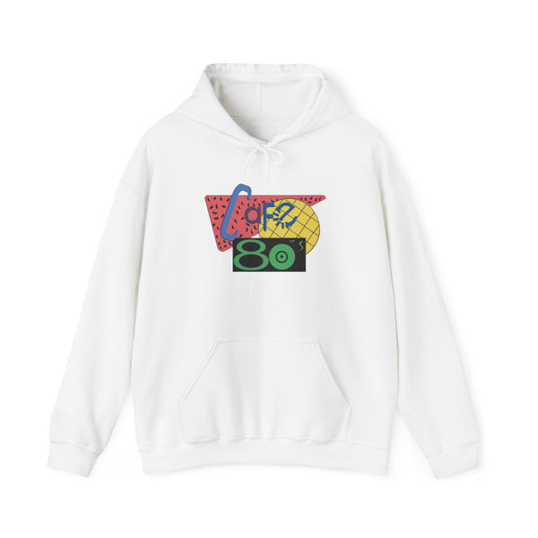 Cafe 80's Back to the Future Unisex Heavy Blend™ Hooded Sweatshirt