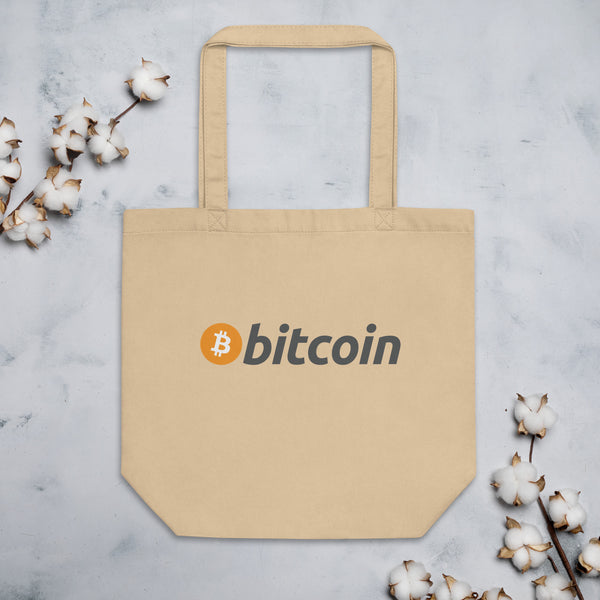 Bitcoin Logo Crypto Eco Tote Bag