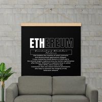 Ethereum DEFI Definition Poster with hangers