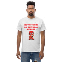 Buy Bitcoin or the Bear Gets It Men's classic tee