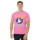 Kiss Me Now Because Tomorrow We Go to the Moon Bitcoin Men's classic tee