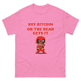 Buy Bitcoin or the Bear Gets It Men's classic tee