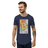 Bitcoin - The Coin Men's Curved Hem T-Shirt