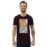 Bitcoin - The Coin Men's Curved Hem T-Shirt