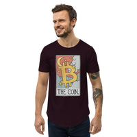 Bitcoin - The Coin Men's Curved Hem T-Shirt