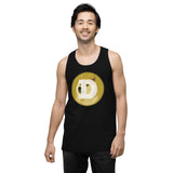 Dogecoin Men’s premium tank top