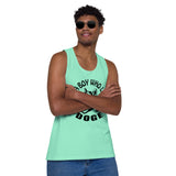 Just a Boy Who Loves Doge Men’s premium tank top Dogecoin