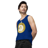 Dogecoin Men’s premium tank top