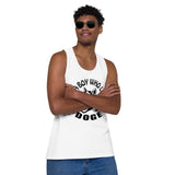 Just a Boy Who Loves Doge Men’s premium tank top Dogecoin