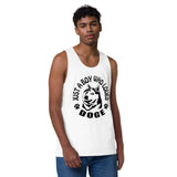 Just a Boy Who Loves Doge Men’s premium tank top Dogecoin