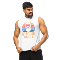 Bitcoin Daddy funny Muscle Shirt