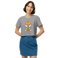 Dogecoin Women’s crop top