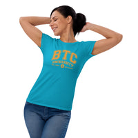 BTC Bitcoin University Women's short sleeve t-shirt