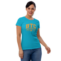 BTC Bitcoin University Women's short sleeve t-shirt