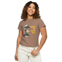 Show me your NFT Bored Ape Women’s high-waisted t-shirt