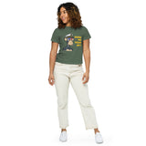 Show me your NFT Bored Ape Women’s high-waisted t-shirt