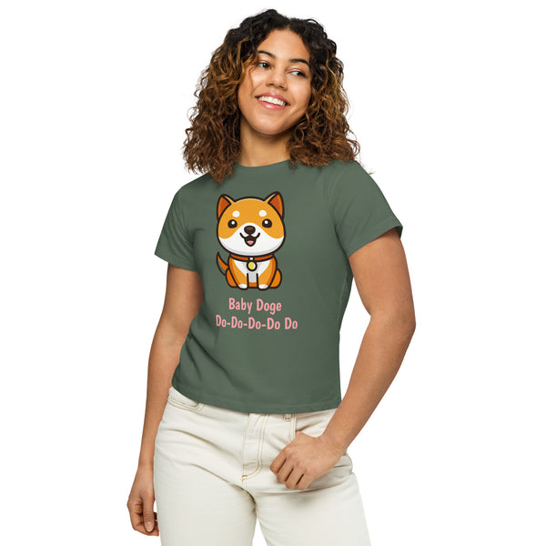 Baby Doge Do-Do-Do-Do Do - Baby Doge CoinWomen’s high-waisted t-shirt