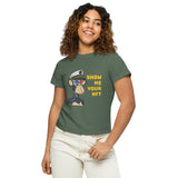 Show me your NFT Bored Ape Women’s high-waisted t-shirt