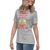 My Husband Tried to Sell my Crypto, I sure miss him Funny Women's Relaxed T-Shirt