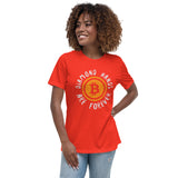 Diamond Hands Are Forever Bitcoin Women's Relaxed T-Shirt