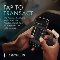 The Arculus Key Card: The More Secure Crypto & NFT Cold Storage Hardware Wallet. The Safer Way to Store Bitcoin, Ethereum, NFTs & Many More Coins. Sleek Metal Card