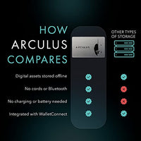 The Arculus Key Card: The More Secure Crypto & NFT Cold Storage Hardware Wallet. The Safer Way to Store Bitcoin, Ethereum, NFTs & Many More Coins. Sleek Metal Card