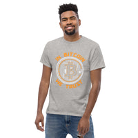 In Bitcoin We Trust Men's classic t-shirt