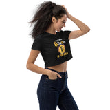 Silly Boys, Bitcoin is for girls! Organic Crop Top