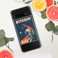 Bitcoin to the Moon! Samsung S10-S22 Case