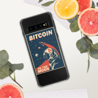 Bitcoin to the Moon! Samsung S10-S22 Case