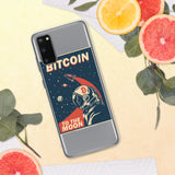 Bitcoin to the Moon! Samsung S10-S22 Case