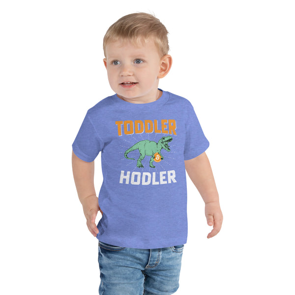 Bitcoin Toddler Hodler Short Sleeve T-Shirt